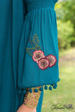 The Madison Tunic/Dress - Teal