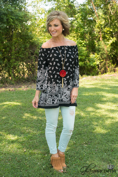 The Mika Top - Black