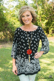 The Mika Top - Black