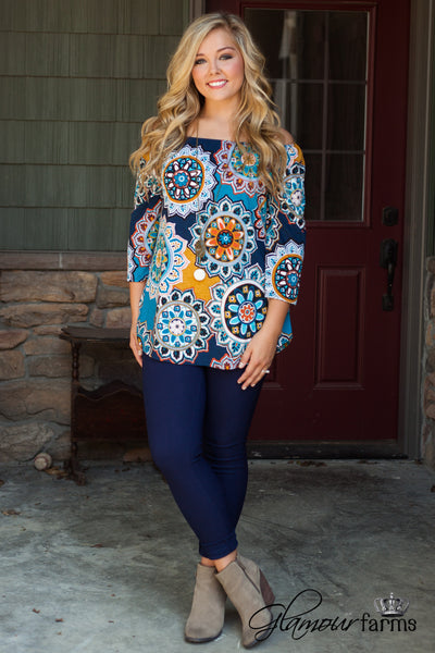 The Mika Top - Mustard
