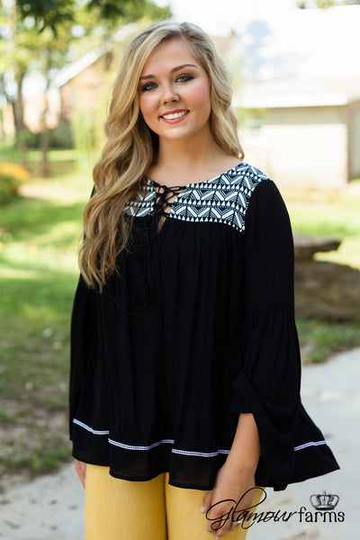 The Winslow Top - Black