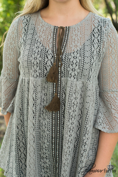 The Woodland Top - Gray