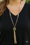 Undiscovered Treasure Necklace - Brown