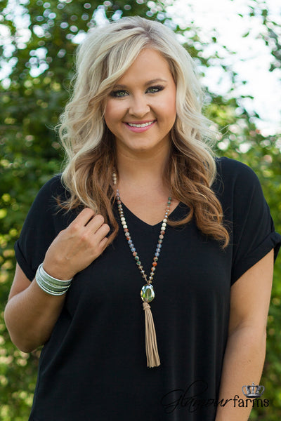 Undiscovered Treasure Necklace - Brown