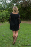Utah Union Lace Tunic/Dress - Black