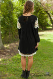 Victorian Dream Tunic/Dress - Black