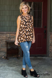 Wild Beauty Top - Animal Print