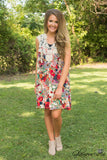 Wildflower Lace Tunic/Dress - Ivory/Multi