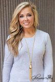 Zen Maggie Tassel Necklace - Gold