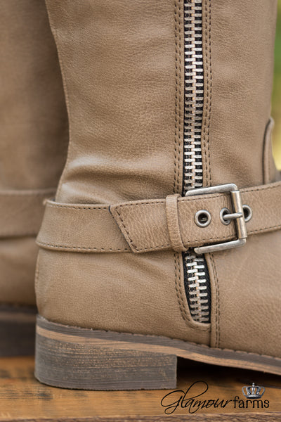 Zoe Boot - Beige